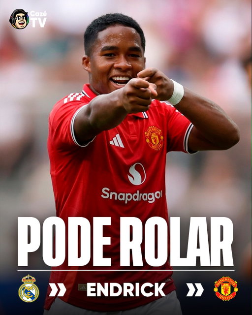 JÁ PENSOU O ENDRICK EM UM DESSES GIGANTES? 👀

De acordo com a imprensa espanhola, o Real Madrid 👑 está procurando um time da Premier League 🏴󠁧󠁢󠁥󠁮󠁧󠁿 para emprestar o Endrick ⚔️🇧🇷, já que o Real contratou Diomande e Carlos Espí

🚨 E se liga, tá?! Você 🫵 vai acompanhar a Premier League 🏴󠁧󠁢󠁥󠁮󠁧󠁿 ao vivo e com imagens aqui na CazéTV 🤩

#Cztv12 #FutInter #MercadoDaBola #PremierLeagueNaCazéTV #PremierLeagueNaCazéTV #Endrick