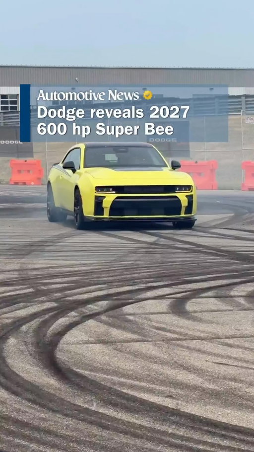 Dodge is giving the Charger Sixpack a jolt with the 600-hp Super Bee, reviving a legacy badge known for performance.

The Super Bee Launch edition is the most powerful gasoline-powered Charger of this generation, surpassing the 550-hp Scat Pack.

The Super Bee employs the same high-output version of the Hurricane inline-six engine, but it squeezes out more power with custom calibration, larger 56 mm Garrett turbos and enhanced thermal capacity.

Dodge further sharpened performance with track-focused hardware, including 16-inch Brembo brakes that are standard for the first time on the Charger Sixpack.

The Super Bee’s 0-to-60 mph time is 3.6 seconds, 0.3 seconds faster than the Scat Pack.
The brand unveiled the car Aug. 7 during a media preview of the Roadkill Nights Powered by Dodge event in Pontiac, Mich.

#dodge #chargersuperbee #superbee #musclecars