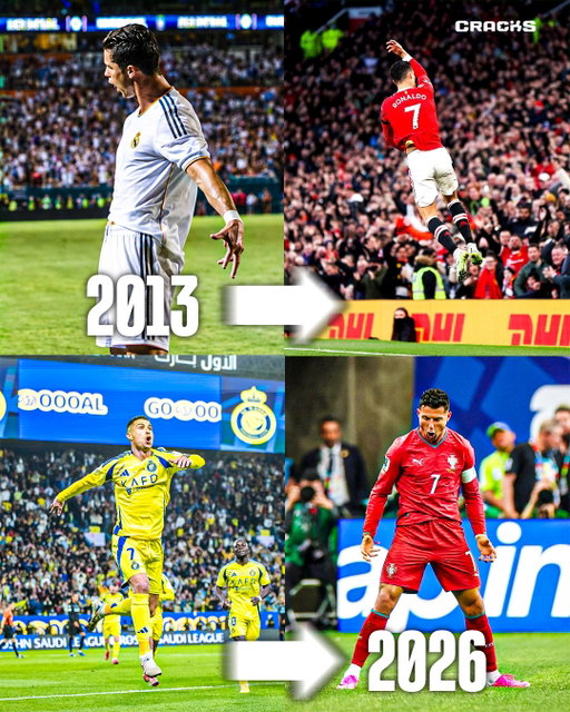 🤯🐐 ¡HACE 13 AÑOS NACIÓ EL SIUUUU!

Cristiano Ronaldo hacía por primera vez su icónico “Siuuuuu”, una celebración que con el paso de los años se convirtió en una de las más reconocibles del fútbol. 🗣️🔥

AURA ✨