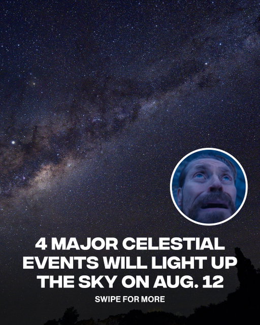 This is your sign to go outside that night 👀
ㅤ
Aug. 12 will feature a six-planet alignment, a partial solar eclipse, a new moon, and the peak of the Perseid meteor shower. The new moon will happen at 1:36 p.m. EDT (10:36 a.m. PDT), creating darker skies for the meteor shower. The best time to watch the Perseids is from midnight until dawn, when people could see up to 100 meteors an hour under clear, dark skies.
ㅤ
[📸: GETTY ]