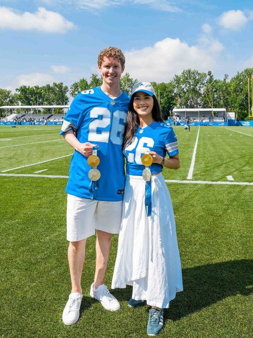 TRAINING CAMP 🦁🏈 Thanks for having us out @detroitlionsnfl #OnePride