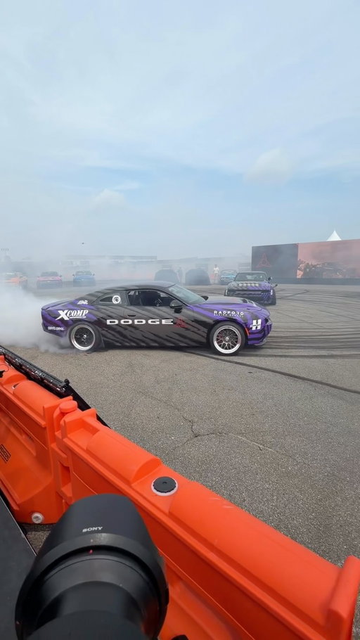 Having a little fun ahead of RoadKill Nights at the M1 Concourse in Detroit with @dodgeofficial 

#dodge #roadkillnights #detroit #cars #musclecars
