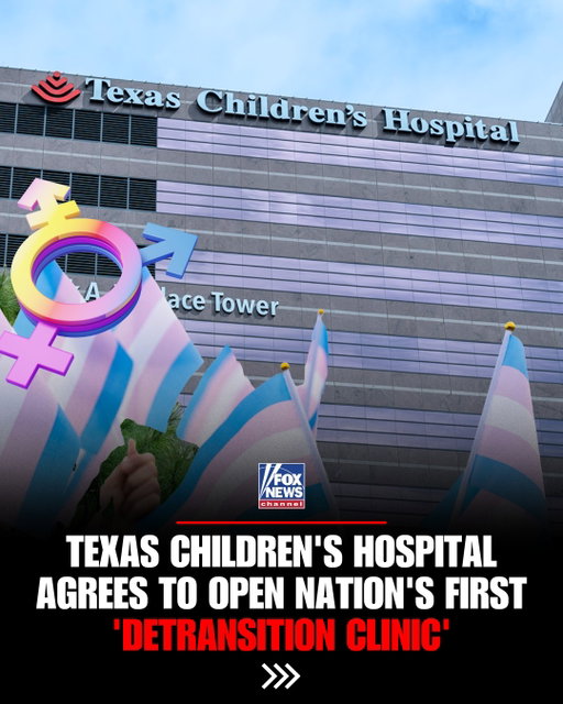 Texas Children’s Hospital is set to become the nation's first “detransition clinic” after a sweeping settlement between the hospital and Texas following whistleblower claims about the hospital's transgender surgical practices.

Under the agreement, the hospital has 90 days to open the clinic and must provide free detransition care for five years to patients who previously received gender-transition care.

Texas Children’s will also pay $10 million, with more than $8 million going to the state, to resolve claims they billed Texas Medicaid for illegal "gender-transition" interventions. $1.7 million will also go to whistleblower Vanessa Sivadge.

The settlement also requires the hospital to revoke the privileges of five doctors associated or previously associated with the hospital.

“This historic settlement is a resounding defeat for the radical gender ideology that has preyed on Texas children under the guise of ‘care,’” Attorney General Ken Paxton said.