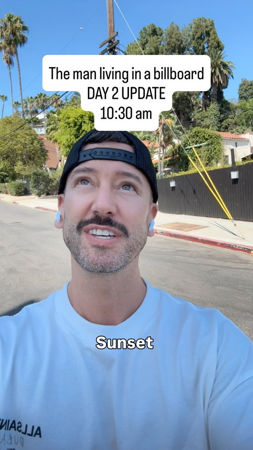 How long do you think the man living in the billboard on Sunset will be up there? Also is it rent controlled? 

#netflix #sunsetblvd #losangeles #westhollywood