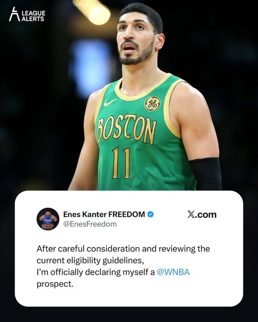 The former NBA center posted that he reviewed the league’s eligibility and self-identification guidelines and believes he qualifies under them. He says he is not mocking anyone and is asking for the rules to be applied equally.