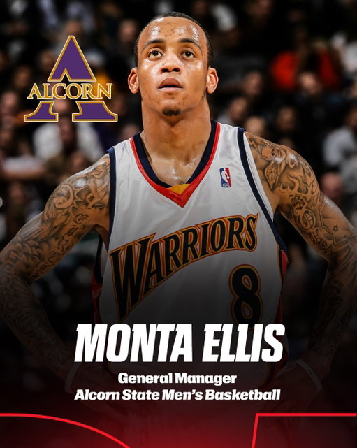 Monta Ellis joins the list of current and former NBA players accepting administrative roles in college basketball, per @borzelloespn.
