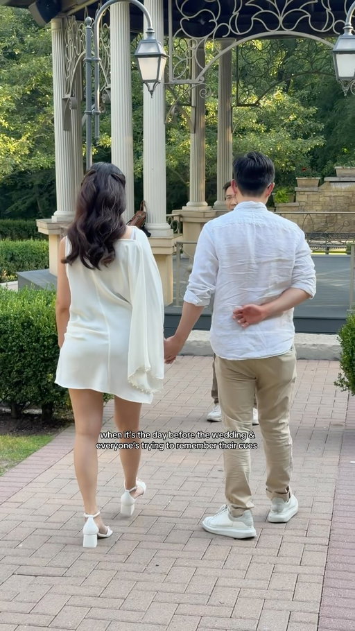 one last practice before the big day 🤍

—

Now booking 2026 + 2027 | Toronto event content creator for wedding rehearsals, engagements, weddings & celebrations

#weddingrehearsal #weddingtok #bridetobe #2027bride #2026bride