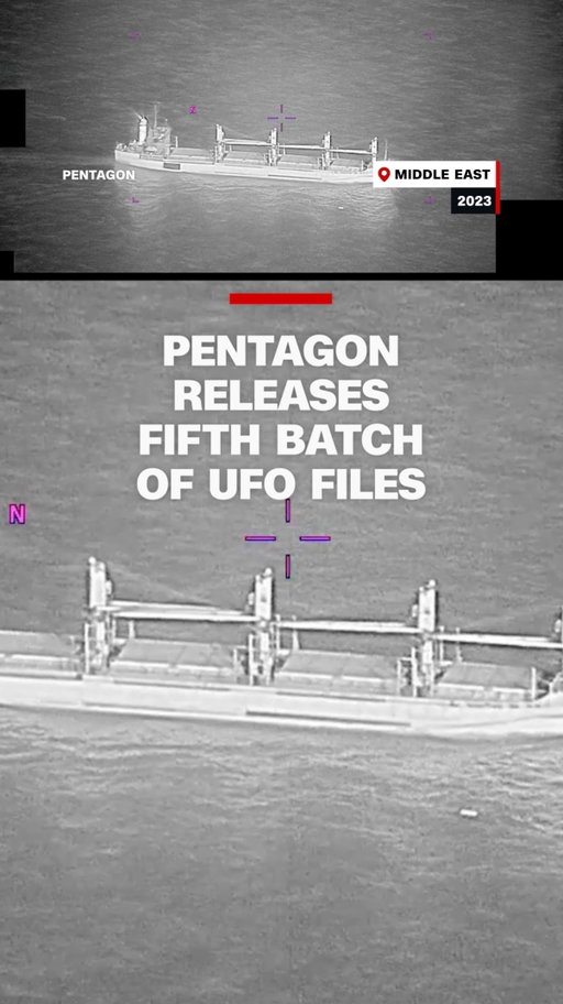 The Pentagon’s fifth release of UFO files details reported UAP sightings, including over the Pacific Ocean and in the Middle East. The release contains FBI-created renderings based on firsthand witness accounts.