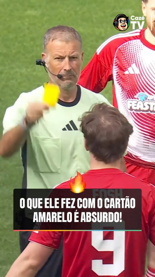 KKKKKKKKKKKKKKKKKKKKKKK ABSURDO O QUE ACONTECEU AQUI

O youtuber Max Fosh simplesmente brincou de mágico e colocou FOGO no cartão amarelo que recebeu durante a partida beneficente Sidemen Charity Match em abril... REALMENTE A GENTE NUNCA SABE O QUE TÁ ACONTECENDO NOS PAÍSES DOS OUTROS

📹: @sidemen

#CoberturaCazéTV #cztv19 #Original