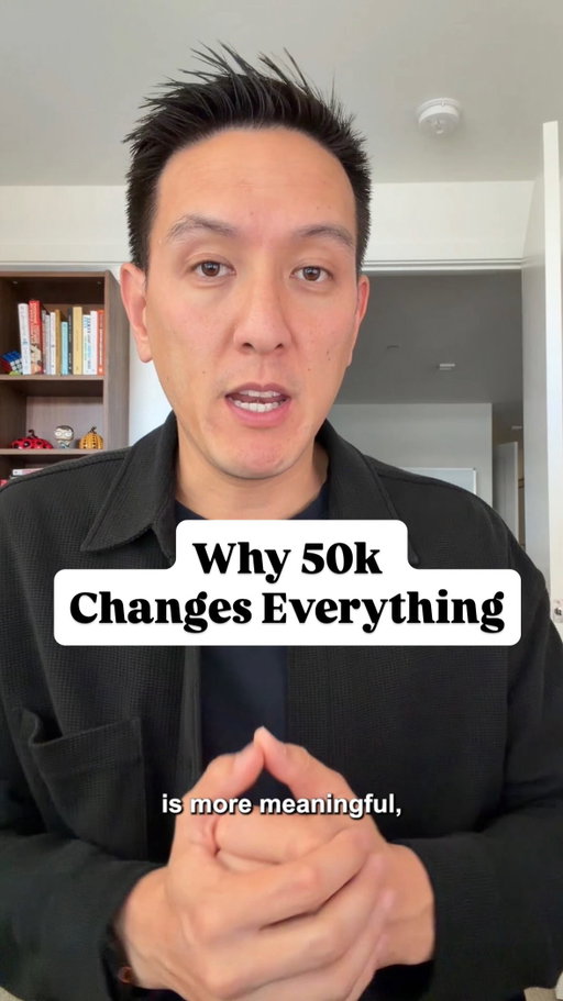 50k changes everything, and here’s why. If you already have 50k, comment if you’ve noticed the same shifts.