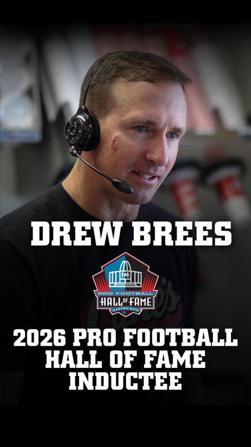@drewbrees will be a 2026 Pro Football Hall of Fame Inductee. Today, he’s the newest Cane’s Crewmember 🏈
