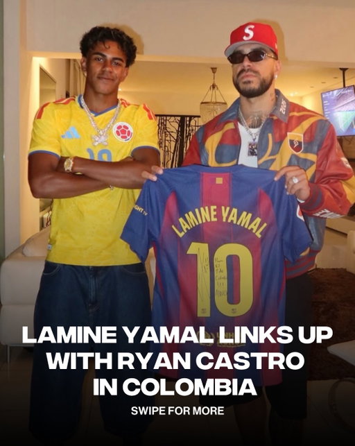 AWOO! TÍO RYAN Y YAMAL EN MEDALLO 🇪🇸🇨🇴

Ryan Castro and Lamine Yamal linked up in Colombia yesterday. 

They were seen partying with fans, playing soccer, and Yamal even put on Colombian jersey.

(📹+ 📸: @el_skinny_)