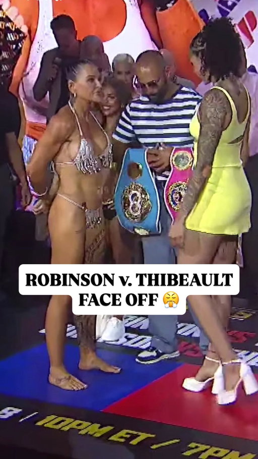 Desley Robinson v. Tammara Thibeault FACE OFF!

#MVPW05 | Saturday, August 8th | Prelims 6:30PM EST | Main Card 10PM EST | ESPN 🇺🇸 | Sky Sports 🇬🇧