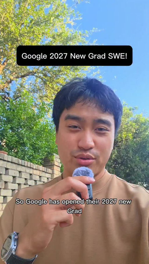 🚨 Google 2027 SWE job description IS LIVE. Direct consideration candidates were notified via email about next steps, and my followers were the first to know. 

The surprise: you have time to look for a referral because the application button isn't live yet.

If this month feels too early for you, Google will also be opening intern apps during their general fall timeline, so likely new grad as well. If you have questions about Google SWE job apps and direct consideration, turn on your Story and Reel notifications so you aren't left behind.

<reposting the job link on my IG story!>

#tech #faang #googleinternship #csmajor amazonintern