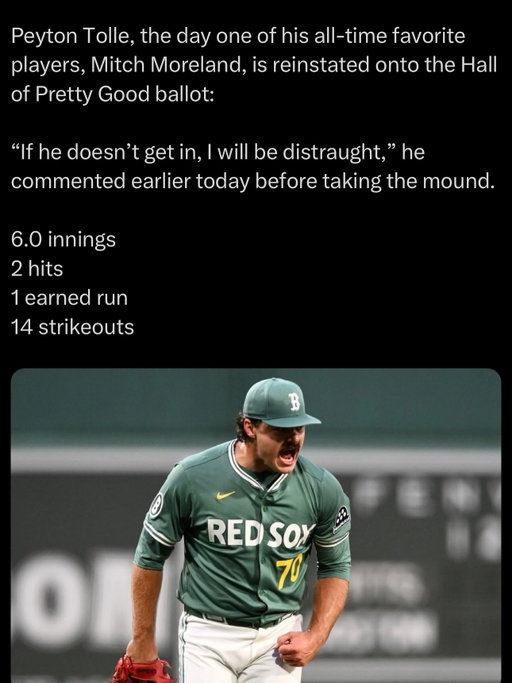 “The Mitch Moreland Game”
