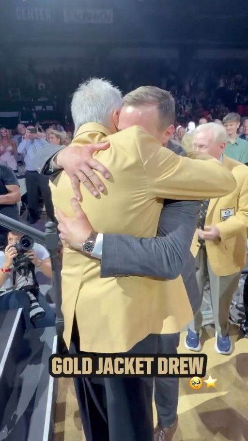 Gold Jacket Drew Brees