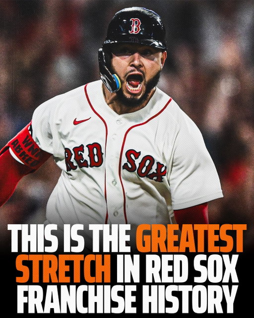 The Boston Red Sox are on an INSANE run right now 😳