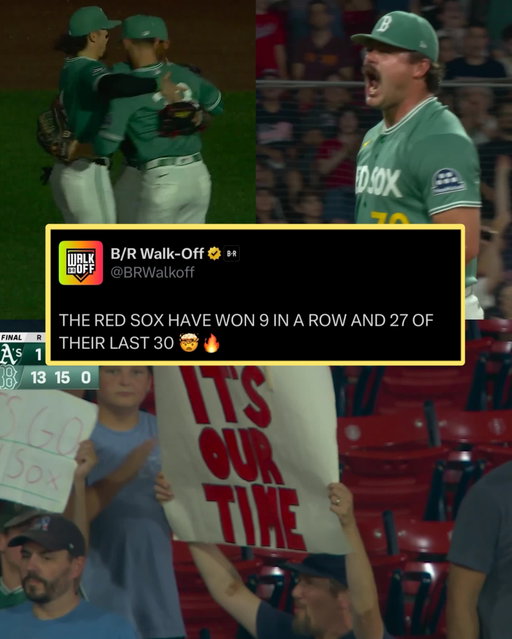 THE BOSTON RED SOX ARE ON ANOTHER LEVEL RIGHT NOW 😱 

They’re currently tied for second in the AL East and lead the Wild Card standings

#Baseball #MLB #RedSox #Boston