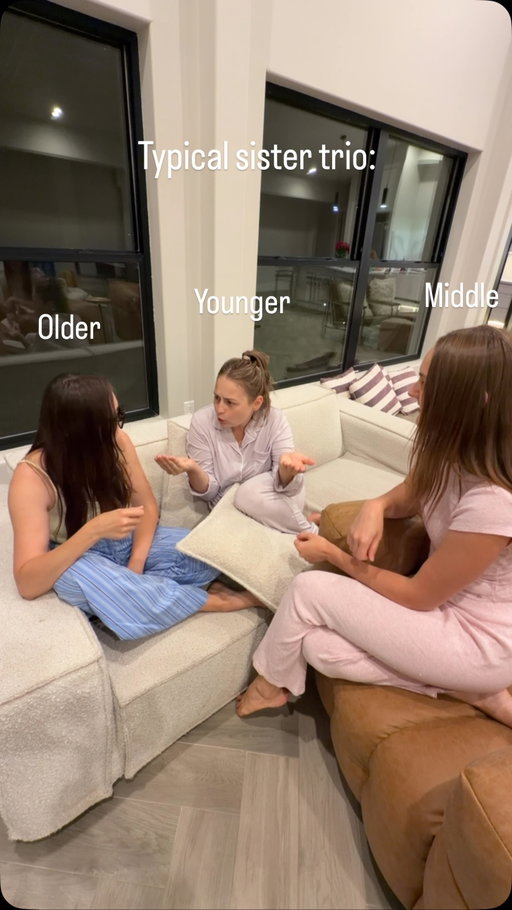 3 sisters- 3 personalities