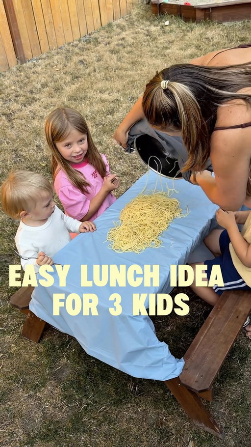 EASY LUNCH IDEA FOR 3 KIDS