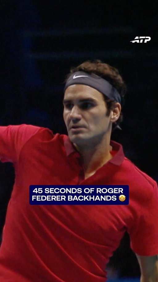 Celebrating Federer’s 45th birthday with 45 seconds of brilliant backhands 👏

Happy birthday, @rogerfederer! 🥳