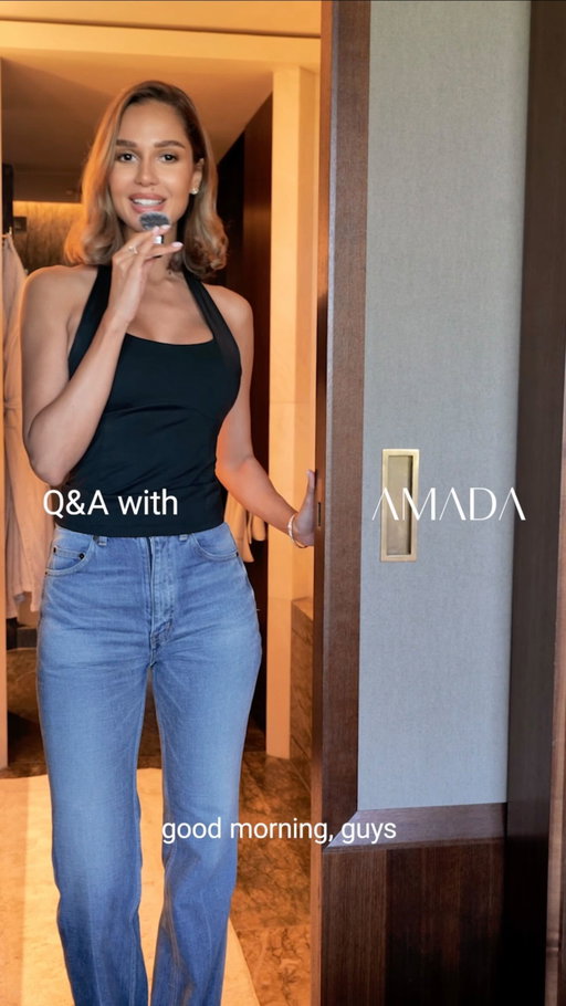Up close & personal with our founder. Taking you trough the new collection 

Shop New Arrivals 
www.amadawear.com

#AmadaWear #NewDrop #Cannes #SummerEdit