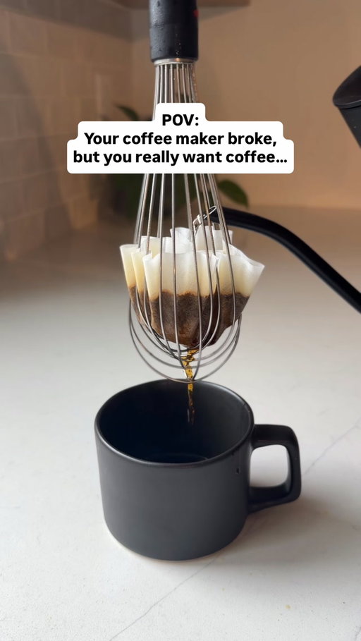 The good ole Whisk-over for the win. 🤣