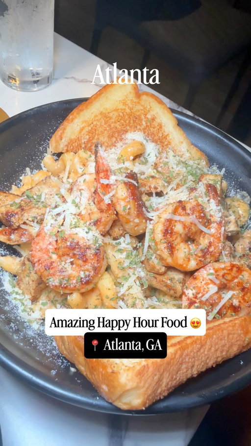 Food was 10/10 😍 If you’re ever in Atlanta, you should try the Happy Hour menu at this place 🙌🏽

📍 @thirtythreeatl 

I’m a travel foodie, so I’m always looking for the best restaurants that are a good fit for black people like meeee.

I come to Atlanta often for business, so some of my favorite restaurants are here but I always love discovering new ones!

💯 Now you know I’m always going to give my honest opinion.

Here are my thoughts about 33 ATL:

Food 10/10
🍗 33 Special Wings & Fries 10/10
🥬 Caesar Salad 9/10
🍝 Cajun Pasta 10/10

Ambiance: 7/10
The vibe was an elevated bar experience but was a bit dim. They also serve hookah so you’ll smell the smoke in there if people buy hookahs.

Service: 6/10
The servers were nice but the customer service could be better. There was nobody at the front to greet us when we came in and we almost thought it was closed. I’m glad I stayed because the food was worth it.

So if you’re looking for Atlanta restaurants to try in 2026, add this to your list!

One thing is certain… I’ll definitely be back to try more of their menu! 🥰🙌🏽

Pasta Happy Hour is on Fridays

📍 @thirtythreeatl 
33 Hurt Plaza SE, Atlanta, GA 30303

#atlantarestaurants #travelfoodie #thingstodoatl #happyhour #travelcontentcreator