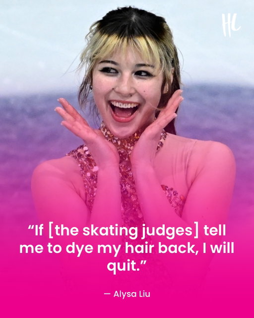 Never tell a girl what to do with her hair. 💁‍♀️We're wishing one of our fav skating queens a "Happy Birthday" today. (📸: Getty Images)