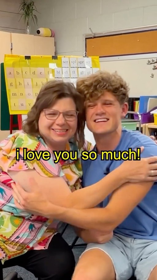 Surprising my childhood teacher 😭