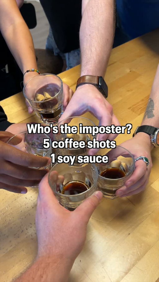 Who's the imposter? 🤔⁠
⁠
#coffee #challenge #bonescoffee