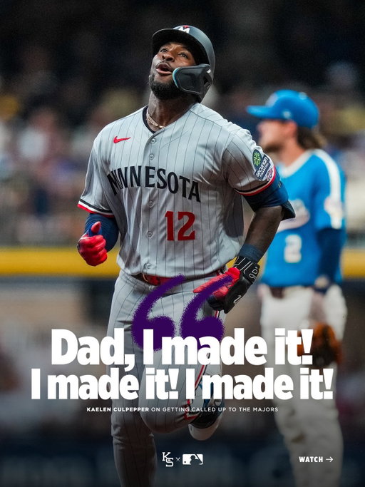 Proud of you, kid.