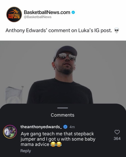Anthony Edwards is a fool dawg 😂😂😂😂

Anthony Edwards might genuinely be one of the funniest players in the NBA without even trying. 😂 Whether he’s doing an interview, talking trash during a game, or just having a random conversation with somebody, Ant always finds a way to say something completely unexpected. The funniest part is how serious he looks while saying some of the wildest things imaginable.

His personality is a huge reason why so many fans love him. Edwards doesn’t give the typical boring athlete answers—he actually talks like a normal person and lets his personality show. One minute he’s confidently talking about how nobody can guard him, and the next he’s telling a hilarious story or giving an answer that instantly turns into a meme.

The NBA needs personalities like Anthony Edwards because he makes everything more entertaining. He’s already one of the most exciting players to watch on the court, but somehow he might be just as entertaining when somebody puts a microphone in front of him. 😭 Ant could have a completely normal interview and still somehow produce a viral clip.

Follow US (@basketballnews) to stay tapped in if you love sports 🔥