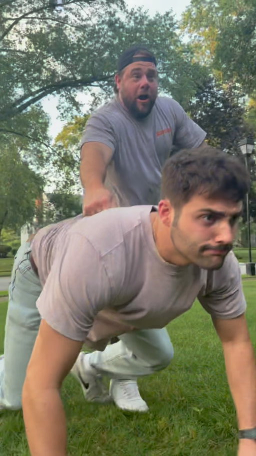 Careful he bites