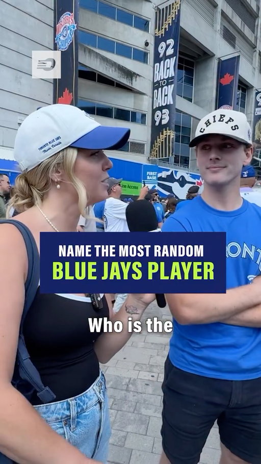 Who is the most random Blue Jays player you can name? 🤔💭⚾️

🎙️ @nevevanpelt 
🎥 @emm.ohara 
#bluejays #toronto #mlb