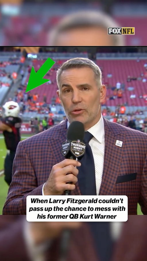 @larryfitzgerald saw an opportunity and took it 😂