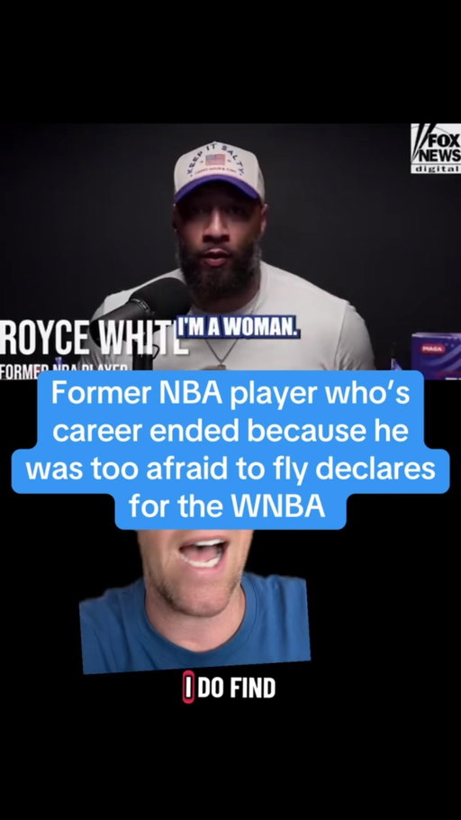 Royce White - former NBA player who was too afraid to fly and demanded to travel by bus to accommodate his personal feelings and mental health - follows in Enes Kanter’s footsteps and declares for the WNBA to make fun of the league’s transgender eligibility requirements. If you hold the opinion that biological men vs biological women is not a fair playing field in sports, that’s one thing. If you take it to the point that your online persona is to now be the guy pretending to be trans so he can get praise on the internet for sticking it to the WNBA, that’s a whole other thing. One is a valid opinion to hold, the other is just a painfully lame internet gimmick for attention