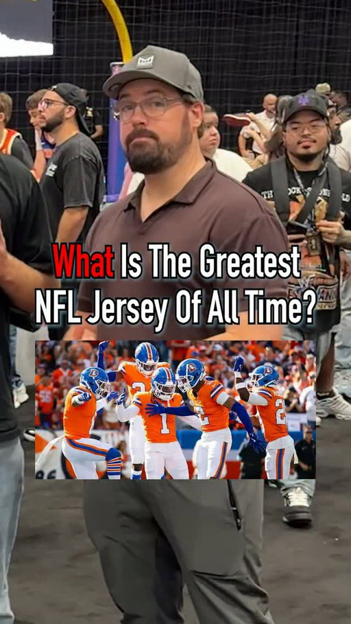 What’s The Greatest NFL Jersey Of All Time?!