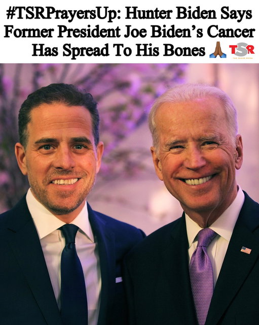 TSR Staff Lawrencia! @lawrencia.cg
_____________________________________
#TSRPrayersUp: Former President #JoeBiden’s son, #HunterBiden, says his father’s cancer has spread and is now affecting his bones.
_____________________________________
In an interview with the BBC, Hunter described the disease as “very painful” and “very debilitating,” adding, “It’s really sad to watch.”
_____________________________________
Biden announced in May 2025 that he had been diagnosed with an aggressive form of prostate cancer. At the time, his office said the cancer was hormone-sensitive, making it treatable.
_____________________________________
Hunter said it’s been difficult watching his 83-year-old father battle the disease but shared that he remains active and continues treatment while staying at the center of their family. (📸: @gettyimages) ✍🏾: #TSRStaffLG