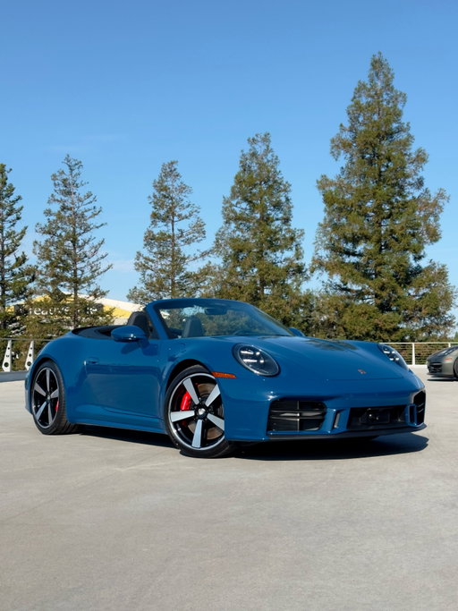 It’s always worth the wait, and our client couldn’t be happier. #pts #manausblue #992S #cabriolet #porschefresno 

Dark Night Blue Leather with Chalk stitching, 930 Leather Package, Silver Grey belts and Rear Seat Compartment Trim in Leather are just some of the great options on this build.

Manaus Blue Paint to Sample

Exclusive design Taillights, Rear Lid Grille Vertical Slate Inlays in exterior color, Rear Axle Steering and Sport Design Package to finish it out. 

HD-Matrix Design LED Headlights, Sport Chrono Package, Front Axle Lift and PASM Sport Suspension allow it to be the best “Daily” package for the new owner.