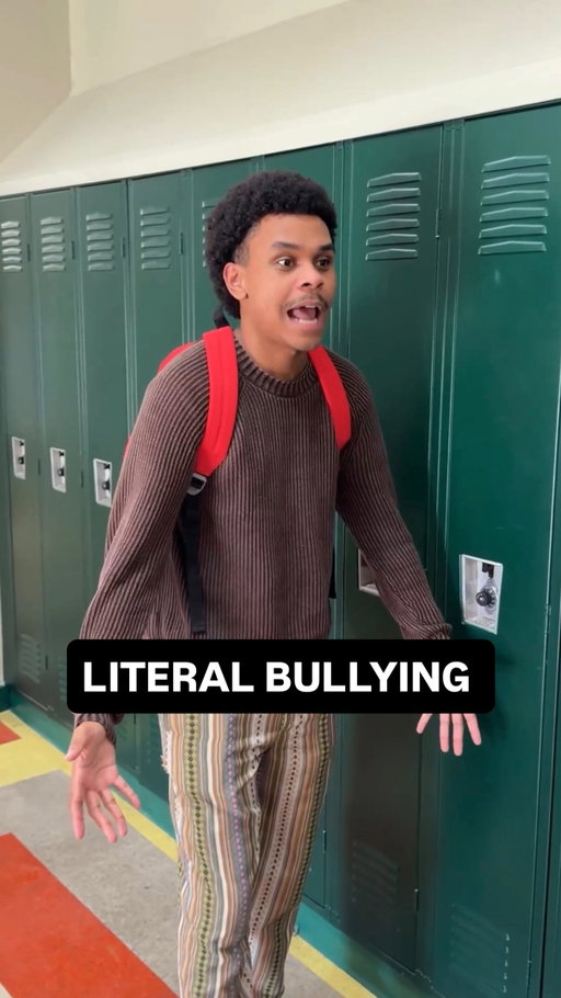 The lesson here is that bullying works. #americanhighshorts #bullied #highschool #skit #comedy