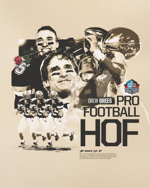 OFFICIALLY OFFICIAL ‼️

Drew Brees is forever enshrined in the Pro Football Hall of Fame!