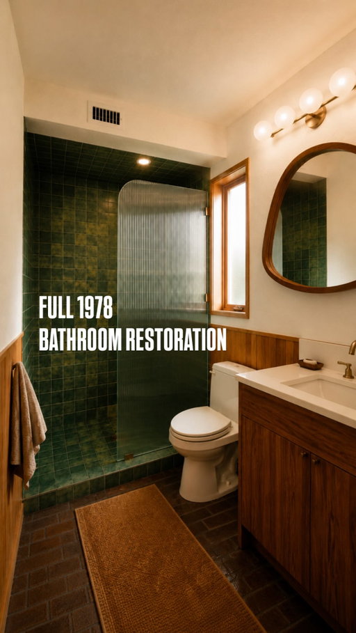 I’ve been procrastinating starting the renovation of my original 1978 bathroom but @chatgpt made the design process so easy and saved me a ton of money by helping me mock up the entire bathroom and helping me source all the materials I needed as well. Super handy tool for anyone looking to change up their home without a ton of experience.
.
#bathroomreno #mcmbathroom #midcenturymodernhome #bathroomupdate #ChatGPT_Partner