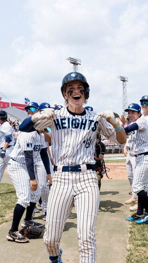 A FORCE TO BE RECKONED WITH! 
Denae Benites goes three for three, with a home run in every appearance for the @wpbl_heights so far!