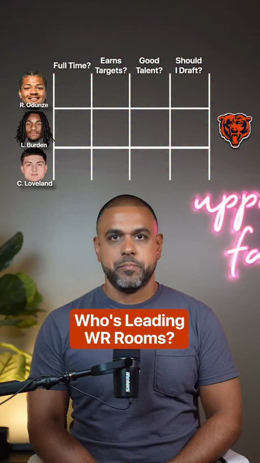 The TRUTH about fantasy football receiving rooms going into 2026 🏈