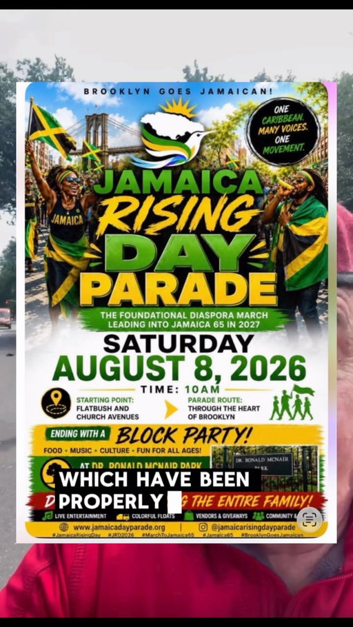 All parades matter. The Jamaica Rising Day Parade was a great celebration of Brooklyn’s Jamaican community. What happened afterward was unacceptable.

The promised festival was cancelled just an hour before it was supposed to begin, leaving families, vendors and the community angry and confused! If the City can’t properly organize a first year festival, that’s embarrassing.

People deserve answers. The city needs to be held accountable.