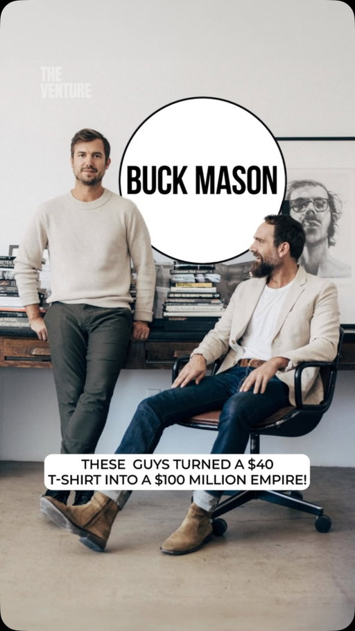 These guys turned a $40 t-shirt into a $100 million empire!

Erik Ford grows up in a farm town in Missouri. 

His dad is a brick mason who comes home every day in Levi’s jeans and a white Hanes tee, and that image never leaves him. 

In 2013, Erik and Sasha Koehn rent a tiny garage in Venice Beach. 

They pull apart vintage 1940s jeans and tees, measuring every stitch, trying to build the perfect white T-shirt. 

While every American clothing brand is shipping production overseas to cut costs, they go the other way and keep their manufacturing in the US.

Then the Wall Street Journal calls their tee one of the best in America.

✓ Goes from $4,000 a month to $100,000 in a single day within 24 hours

✓ Stops chasing investors and puts every dollar back into the craft

✓ Buys a 150-year-old Pennsylvania shirt factory in 2022, the day after it closed, walking the floors and doing the math

✓ Asks the laid-off workers to come back

His dad in a white tee and Levi’s → tears apart vintage clothes in a garage → keeps it made in America → one WSJ mention → $4K a month to $100K in a day → buys the shuttered factory and rehires its workers → 50-plus stores and $100M a year.

Sometimes going the exact opposite way of your whole industry is what sets you apart.

#Business #BuckMason #Fashion #Success #Entrepreneur