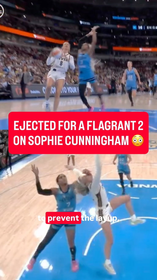 Do you agree with the decision to EJECT DiJonai Carrington for taking down Sophie Cunningham? 😳

(via ESPN/ABC)

#WNBA | #Basketball | #Highlights | #Sports | #Chicago