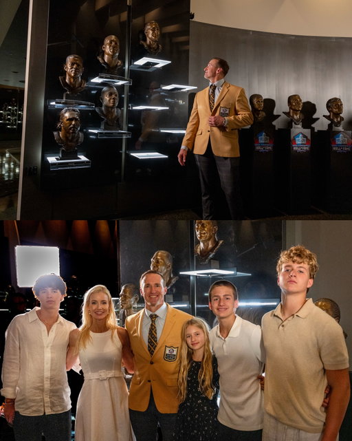 Standing in the Hall of Fame