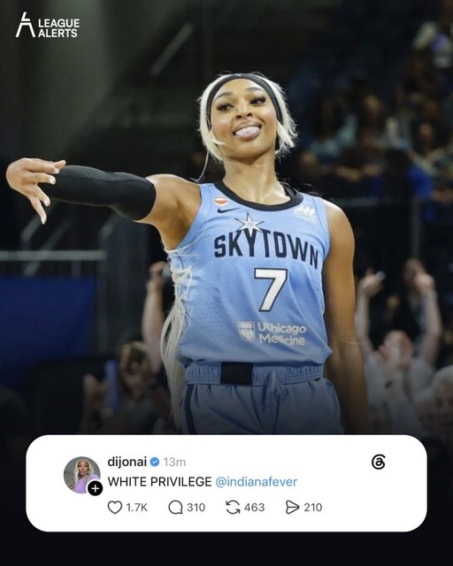 Carrington went to the locker room after her Flagrant 2 on Sophie Cunningham and posted the two word reaction while the game was still going.